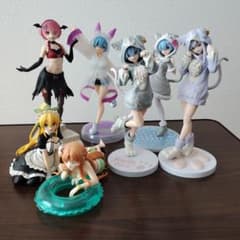 ソードアート・オンライン Re:ゼロ　美少女フィギュア　まとめ売り