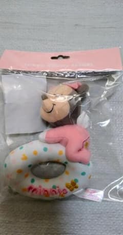 【新品未使用】ミニーマウス　ベビー用ラトルのサムネイル