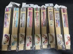 ラブライブ 扇子 9本セット まとめ売りのサムネイル