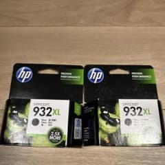 HP OfficeJet 932XL インクカートリッジ ブラック 2個セット - メルカリ