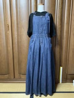 お値下げしました。デニム   ジャンパースカートのサムネイル