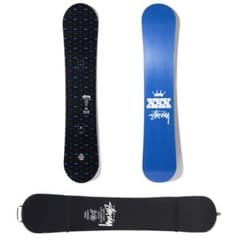 STUSSY x DAYLIFE スノーボード155cm+ビンディングUNION STUSSY XXX x DAYLIFE Snow Board Deck - urahara