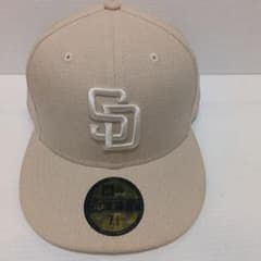パドレス　NEW ERA 59FIFTY SDキャップ 7 3/8 ベージュのサムネイル