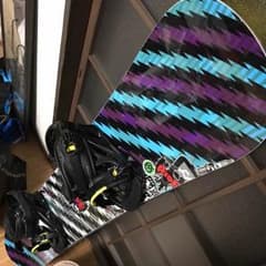 スノーボード RIDE 板 K2 ビンディング セット 155cm スノボのサムネイル