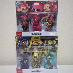 新品未開封】 Splatoon amiibo トリプルセット スプラトゥーン - メルカリ