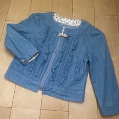 anyFAM  デニムジャケット　100のサムネイル