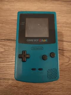 【ジャンク品】任天堂 GAME BOY COLOR 本体 ターコイズのサムネイル