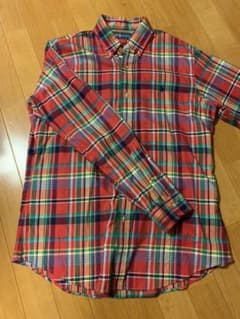 ポロラルフローレン　長袖チェックシャツのサムネイル