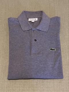 LACOSTE ラコステ L1213 グレー ポロシャツ 長袖 ほぼ未使用 - メルカリ
