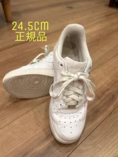 【最終値下げ】NIKE AIR FORCE1 エアフォース1　ホワイト24.5のサムネイル