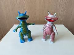 ブルマァク　カネゴン　ソフビ　２体セットのサムネイル