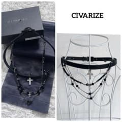 CIVARIZE シヴァーライズ チョーカー y2k V系 十字架 ネックレス