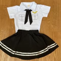 【新品未使用】お値下げしました！パイロット　女の子　コスプレ衣装　140cmのサムネイル