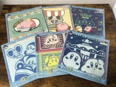 一番くじ　星のカービィ　 G賞 おみやげ☆タオルコレクション　全種セットのサムネイル