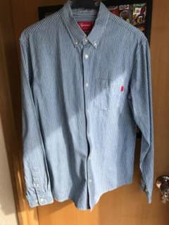 supreme ストライプデニムシャツ（再出品）のサムネイル