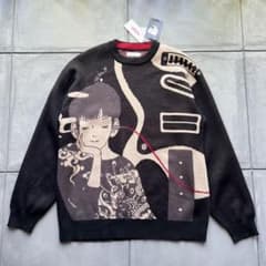 希少グラニフ 中村佑介 Re:繋がる ウォッシャブルジャカードニットL アジカン 希少グラニフ 中村佑介 Re:繋がる ウォッシャブルジャカードニットL