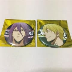 黒子のバスケ ナッシュ 紫原 缶バッジ 2個セット 新品のサムネイル