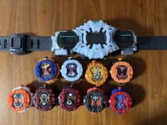 仮面ライダージオウ　変身ベルト　DXジクウドライバー＆ライドウィッチ9個のサムネイル