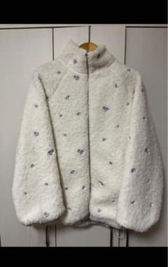 OLIVE des OLIVE ボアブルゾン　花柄のサムネイル