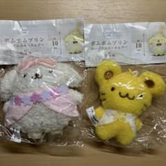 ポムポムプリンぬいぐるみキーホルダー　マカロンとスコーンのサムネイル
