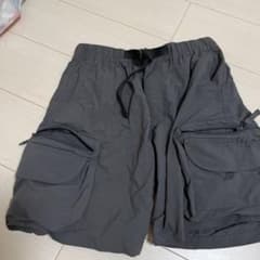 メンズ カーゴショートパンツ グレー