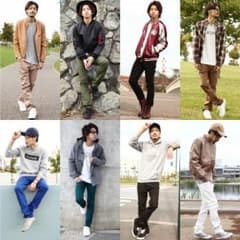 冬☆メンズ☆スキニーパンツ☆ストレッチ☆チノパン☆スリム☆ゆったり☆ストレートのサムネイル