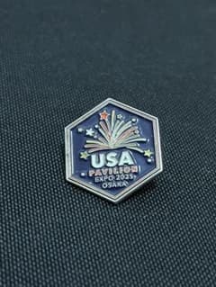 激レア非売品】EXPO2025 アメリカ独立記念日 ピンバッジ - メルカリ