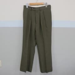 極美品 NEAT × POGGYTHEMAN フレアパンツ サイズ44 カーキ - メルカリ