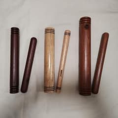 クラベス ３点 セット 民族楽器 打楽器 パーカッション クラーベ クラベス 3点 セット 民族楽器 打楽器 パーカッション クラーベ