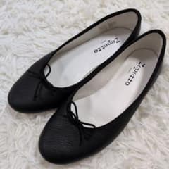 レペット repetto サンドリオン バレエシューズ 38 ブラック レザー LOK_RPT0841P_LALA-m-01_1200x.