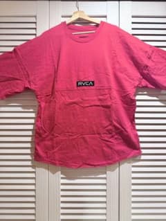 RVCA BIG SILHOUETTE TEE レッドのサムネイル