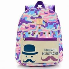 値下げ★新品★迷彩 ひげ リュックのサムネイル
