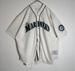 MLB シアトル・マリナーズ 刺繍ロゴ GRIFFEY 24 ユニフォーム - メルカリ