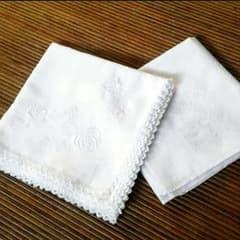 専用   ブライダル 新郎新婦 ハンカチのサムネイル