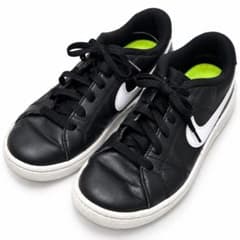 NIKE コートロイヤル2 NN DH3159-001 23cm 黒 白