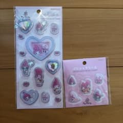 Esther Bunny My Melody ぷにシャカシール 2種セットのサムネイル