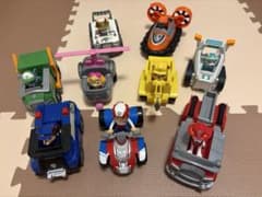 【Tomi様専用】パウ・パトロール車両 8台セット＋マーシャルフライングビーグルのサムネイル
