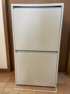MUJI無印良品　重ねて増やせるダストボックス　2段のサムネイル