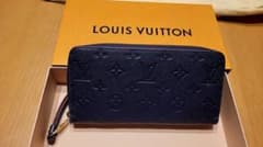LOUIS VUITTON ネイビー 長財布のサムネイル