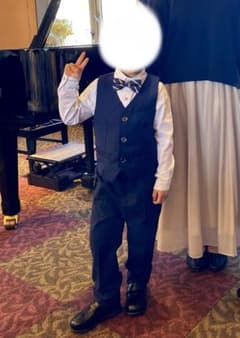 フォーマル スーツ　男の子　110サイズ　発表会　結婚式のサムネイル