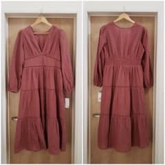 CLETT レース　ティアードワンピース　LLのサムネイル