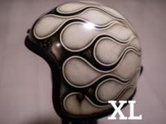 XL 極小帽体 500tx スモールジェット アイボリーエイジング黒フレア