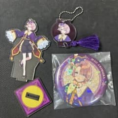 F賞缶バッジ E賞タッセル付きアクリルチャーム アクリルスタンド 有村麻央のサムネイル