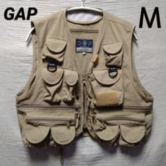 GAP フィッシングベスト ハンティングベストベージュ Мサイズ - メルカリ