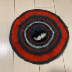 LL Bean ベレー帽 　ストライプ　60S