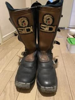 SIDI ビンテージブーツ　モトクロス　41   パンク　クラストのサムネイル