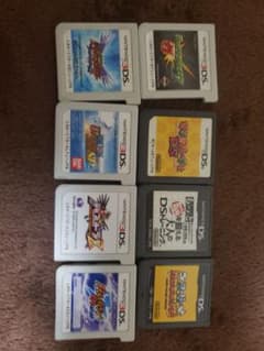 3DSカセット8個セットのサムネイル