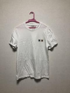 maison kitsune   ダブルフォックスパッチシャツのサムネイル