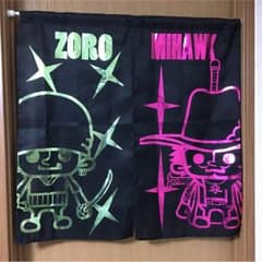 ワンピース のれん ゾロ ミホークのサムネイル