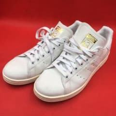 美品　T■INDIA製【24.5cm】アディダス　スタンスミス本革レザースのサムネイル
